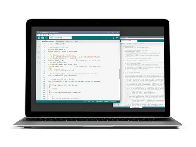 Arduino Speech Recognition Engine licence vocale 40 langues