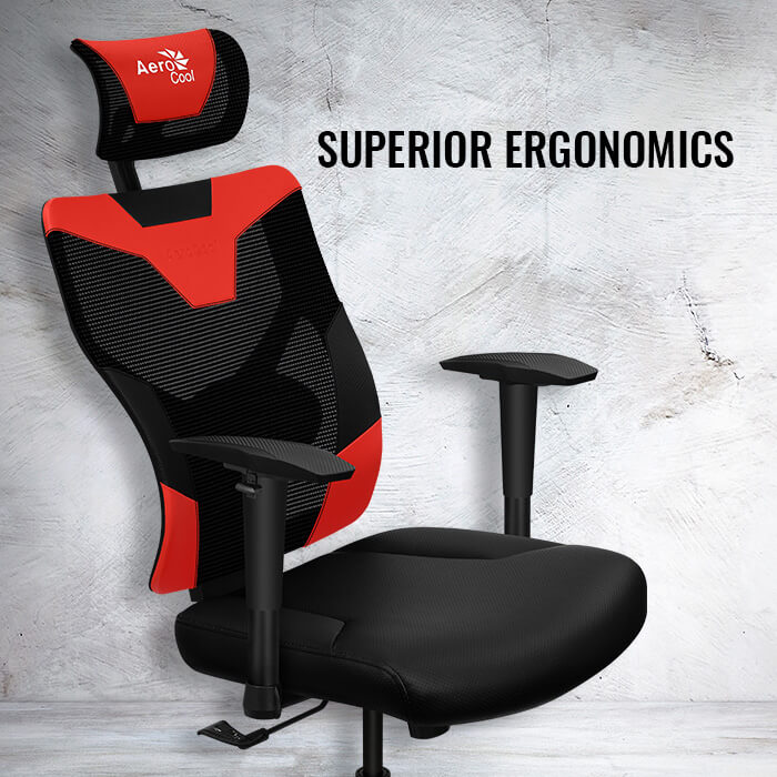 AeroCool Guardian chaise gamer ergonomique noire