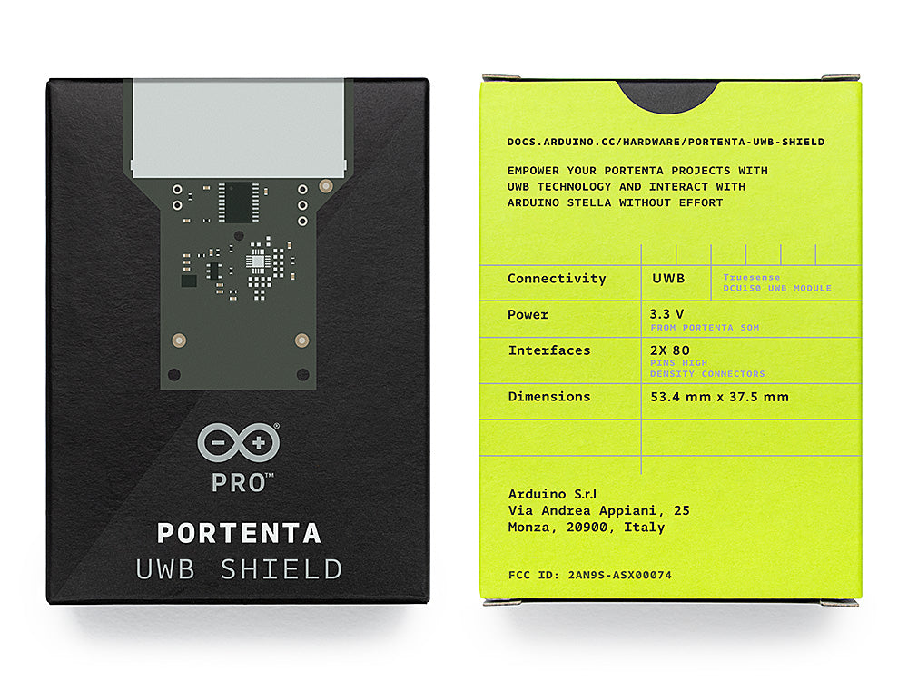 Arduino Portenta UWB Shield module UWB RTLS C33