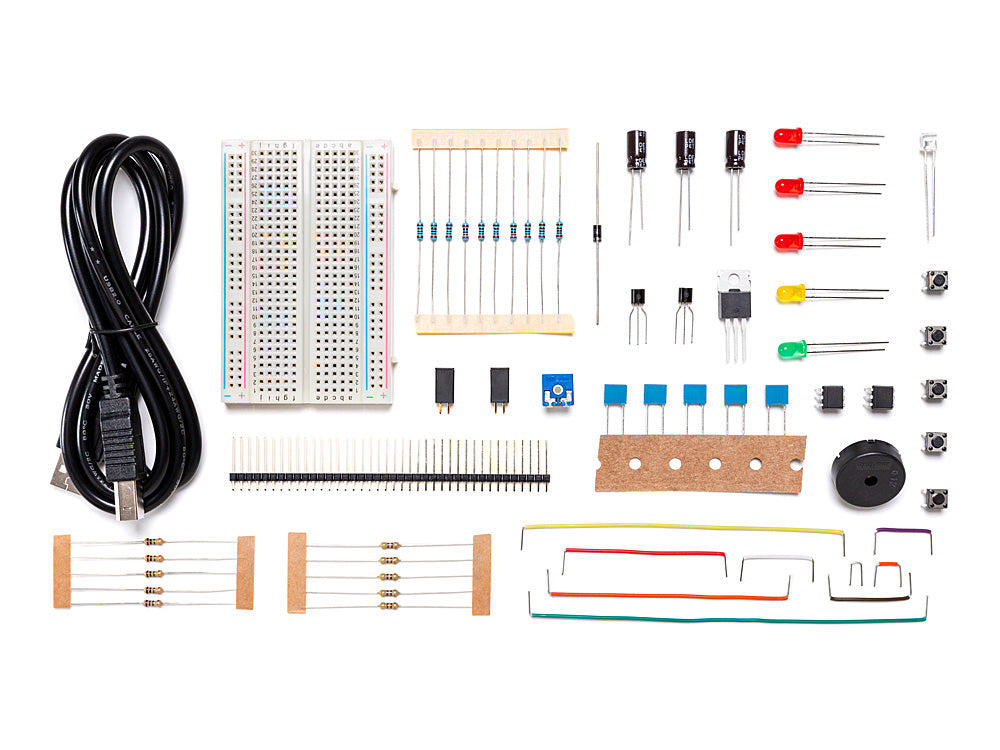 Arduino Workshop Kit coffret prototypage breadboard