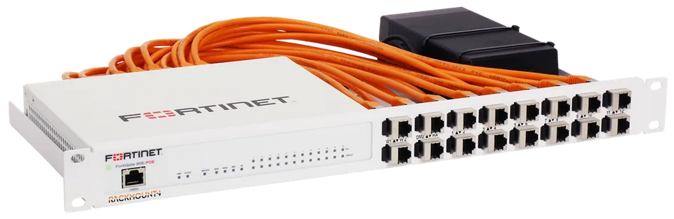 RACKMOUNT.it Fortinet Industrial RM-FR-T11I kit rack FG-80E blindé