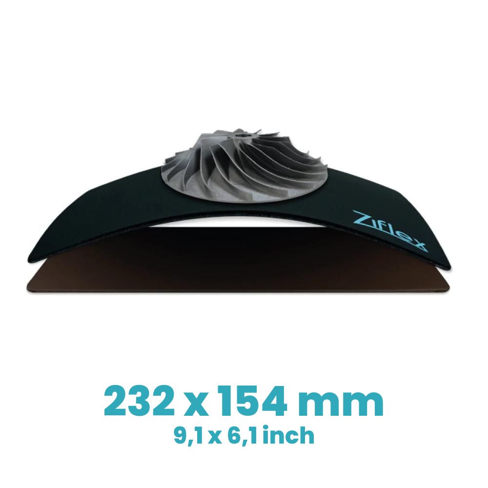 Zimple Ziflex Ultimate Starter 232x154 mm plaque impression haute température