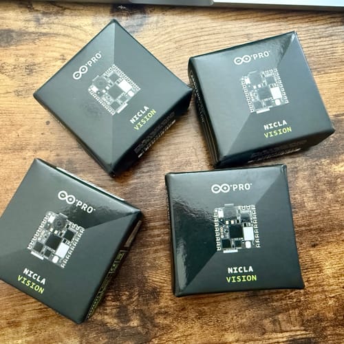 Arduino Nicla Vision carte caméra 2MP WiFi