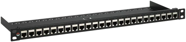 RACKMOUNT.it AC-PP2-BLK panneau 24 ports blindé 2/3U