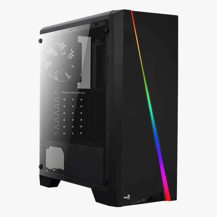 AeroCool Cylon Tempered Glass boîtier PC verre trempé