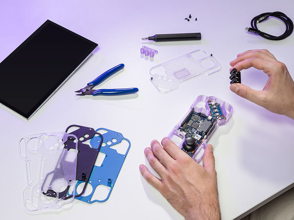 Arduino UNO Q Arcade bundle kit Modulino gaming