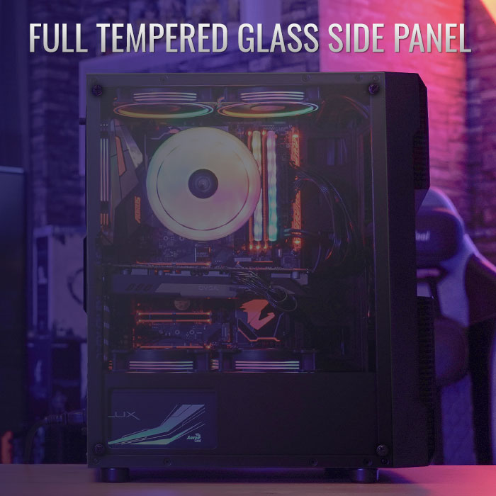 AeroCool Menace Saturn FRGB ventilateur PC RGB