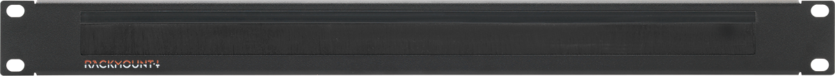 RACKMOUNT.it Accessories AC-BP3-BLK panneau brosse 1U noir