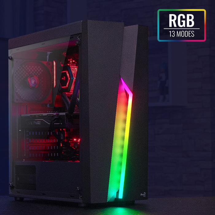 AeroCool Bolt boîtier PC moyen tour RGB