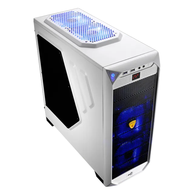 AeroCool VS92 White Window boîtier PC blanc vitré