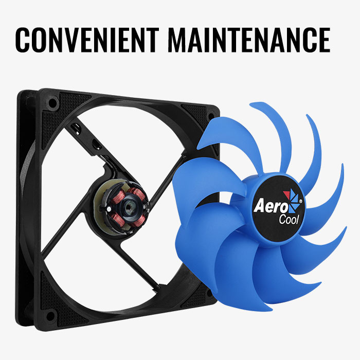 AeroCool Motion 12 ventilateur PC 12cm silencieux