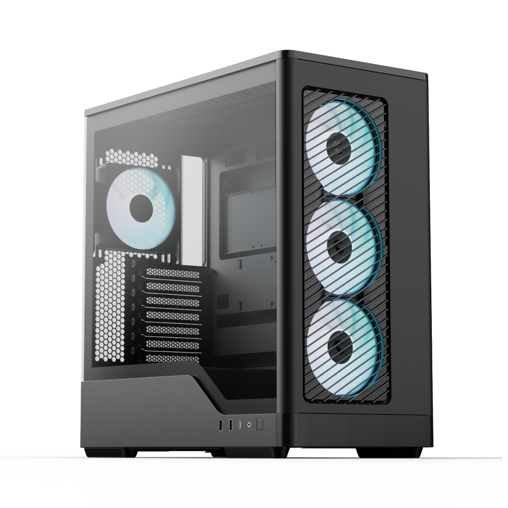 AeroCool D520A boîtier PC moyen tour