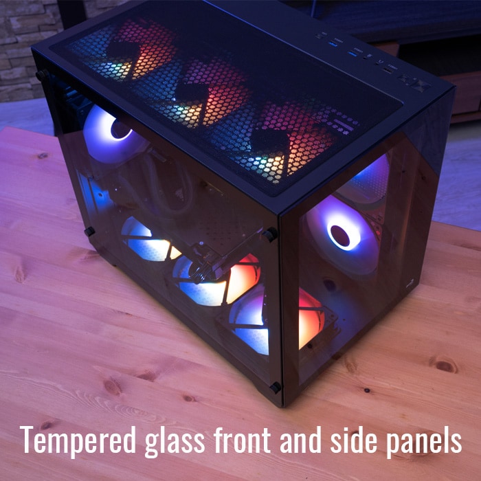 AeroCool Dryft Mini boîtier PC mini tour compact gamer