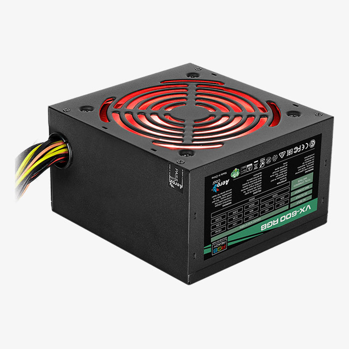 AeroCool VX-600 RGB alimentation PC 600W RGB