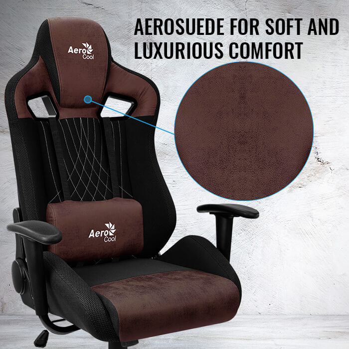 AeroCool Earl chaise gaming tissu 150 kg