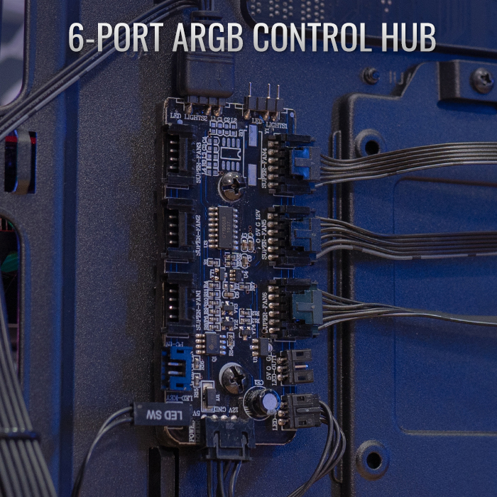 AeroCool Skribble boîtier PC moyen tour noir