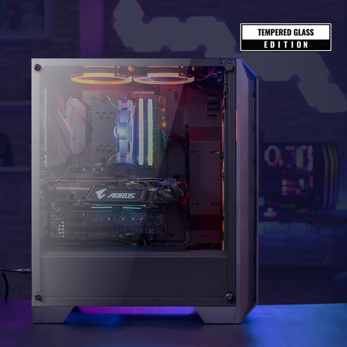 AeroCool Cylon Pro boîtier PC verre trempé RGB