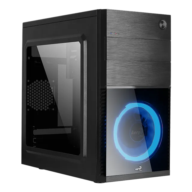 AeroCool CS-105 Blue boîtier PC mini-tour bleu