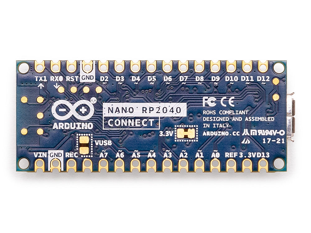 Arduino Nano RP2040 Connect carte WiFi Bluetooth