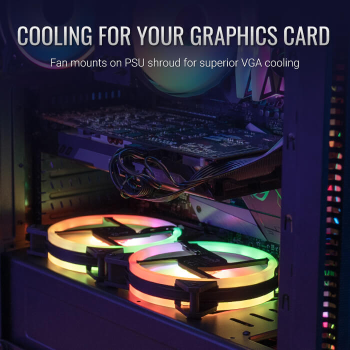 AeroCool Skyline ARGB boîtier PC moyen tour vitré