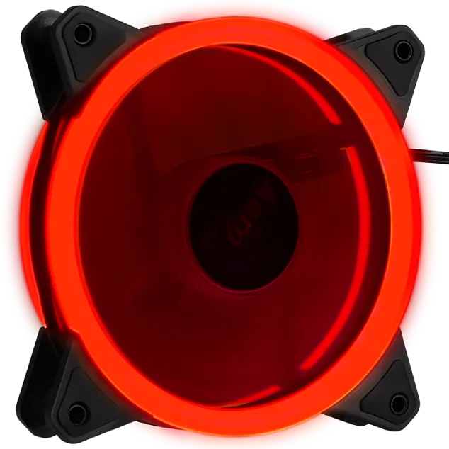 AeroCool Rev Red ventilateur 120mm LED rouge