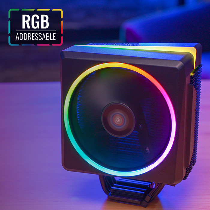 AeroCool Cylon 4 ventirad processeur ARGB 145W