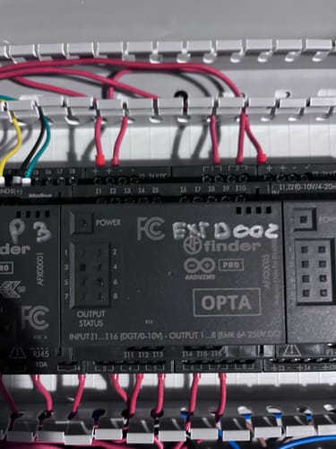 Arduino Pro Opta Ext D1608E module extension 16E/8R