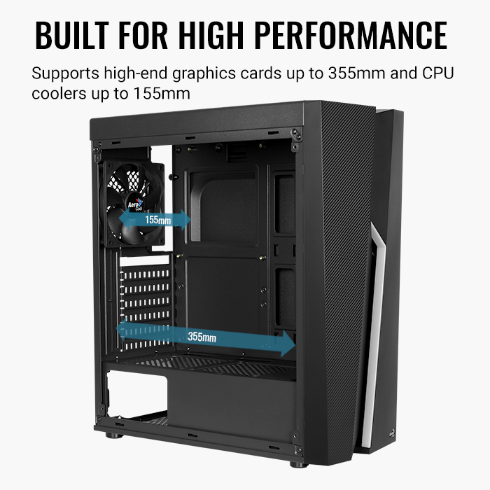 AeroCool Bolt boîtier PC moyen tour RGB
