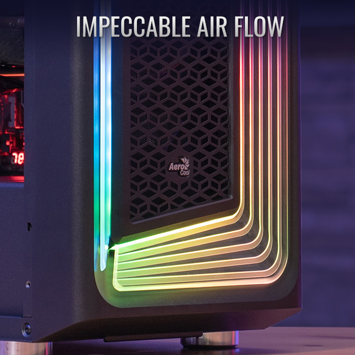 AeroCool Interstellar boitier PC moyen tour gamer