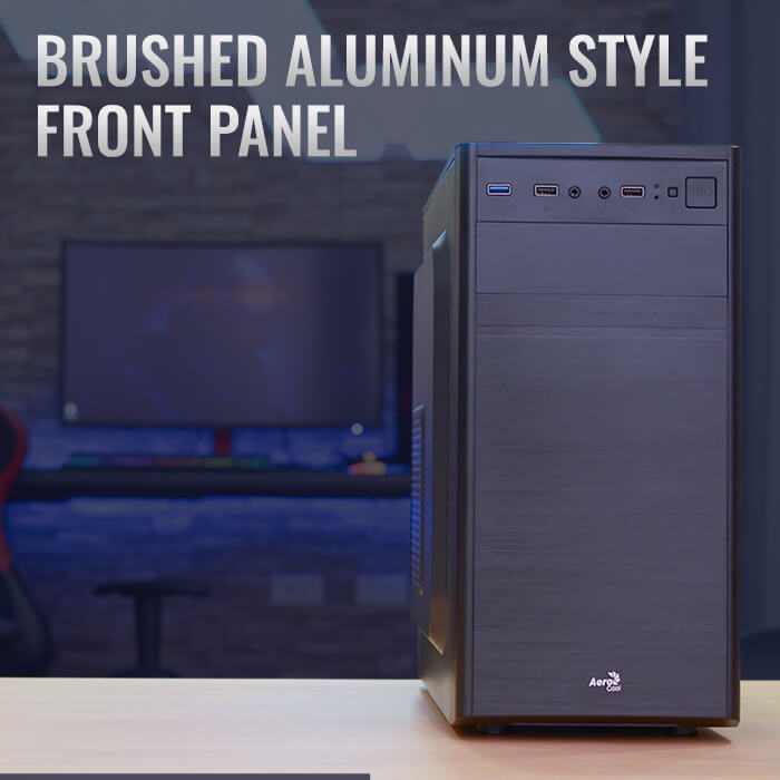 AeroCool CS-103 Boîtier PC Mini-Tower Noir Bureau