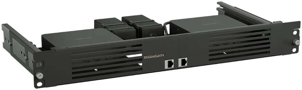 RACKMOUNT.it NUC RM-NUC-T2 kit rack 19 pouces double universel