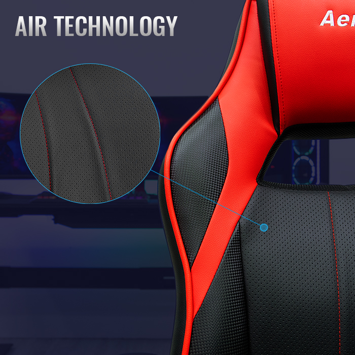 AeroCool AC40C AIR chaise gamer tissu respirant