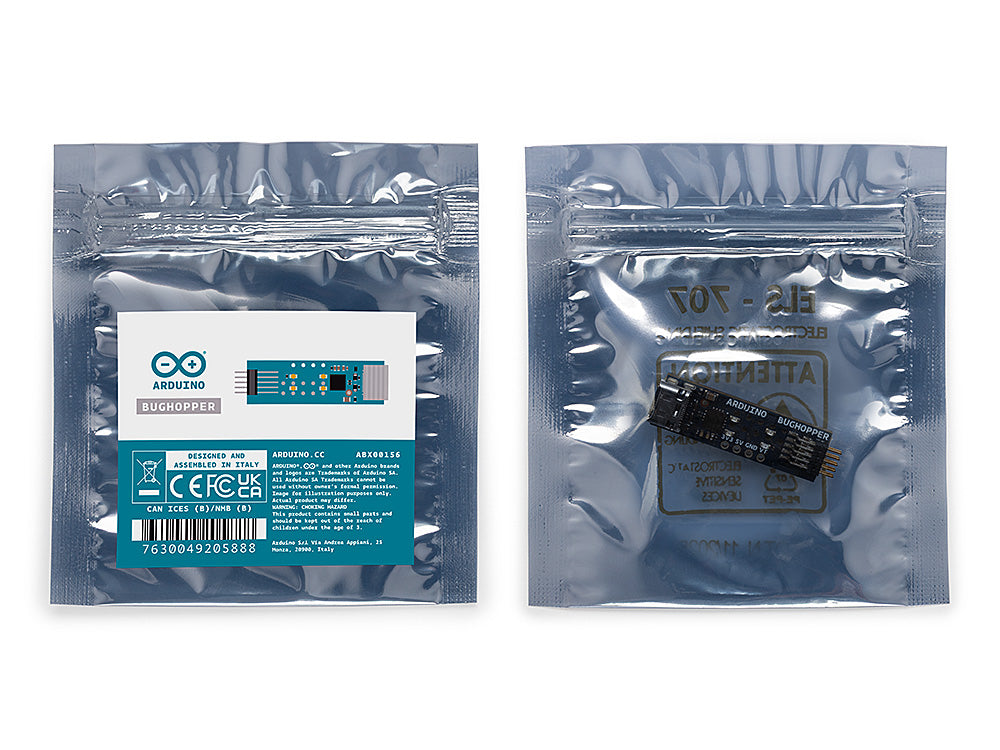 Arduino BugHopper module debug USB-C UNO Q