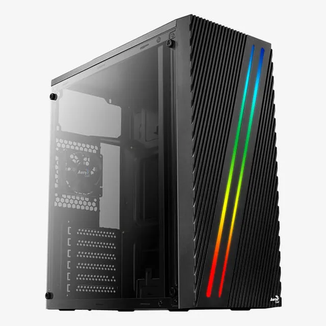 AeroCool Streak boîtier PC moyen tour RGB 18 modes