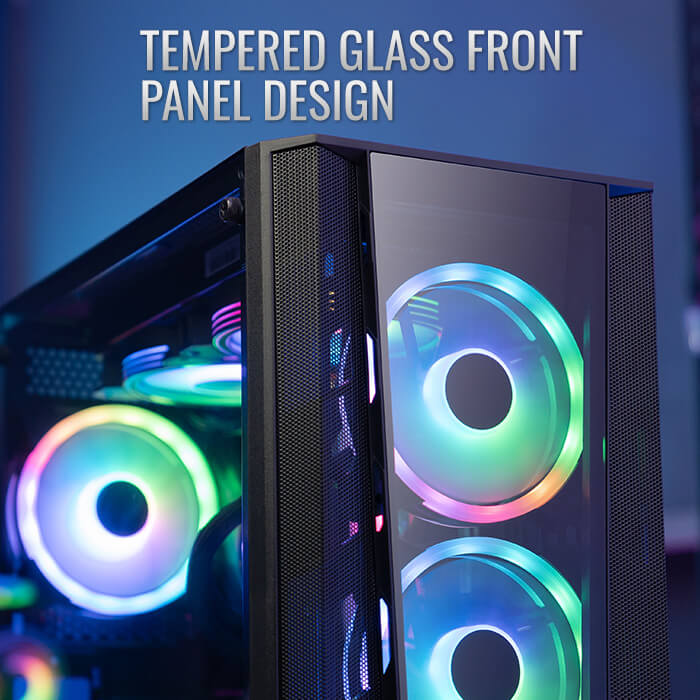 AeroCool Prism boîtier PC moyen tour noir