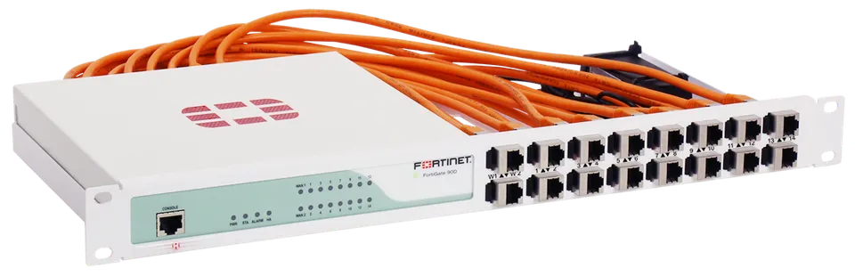 RACKMOUNT.it Fortinet Industrial RM-FR-T7I kit rack FG 90D blindé
