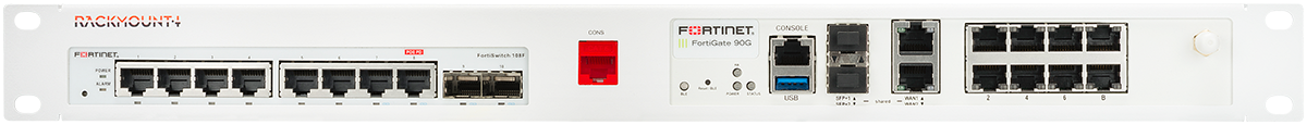 RACKMOUNT.it Fortinet RM-FR-T29 kit rack 19" FG-90G FS-108F