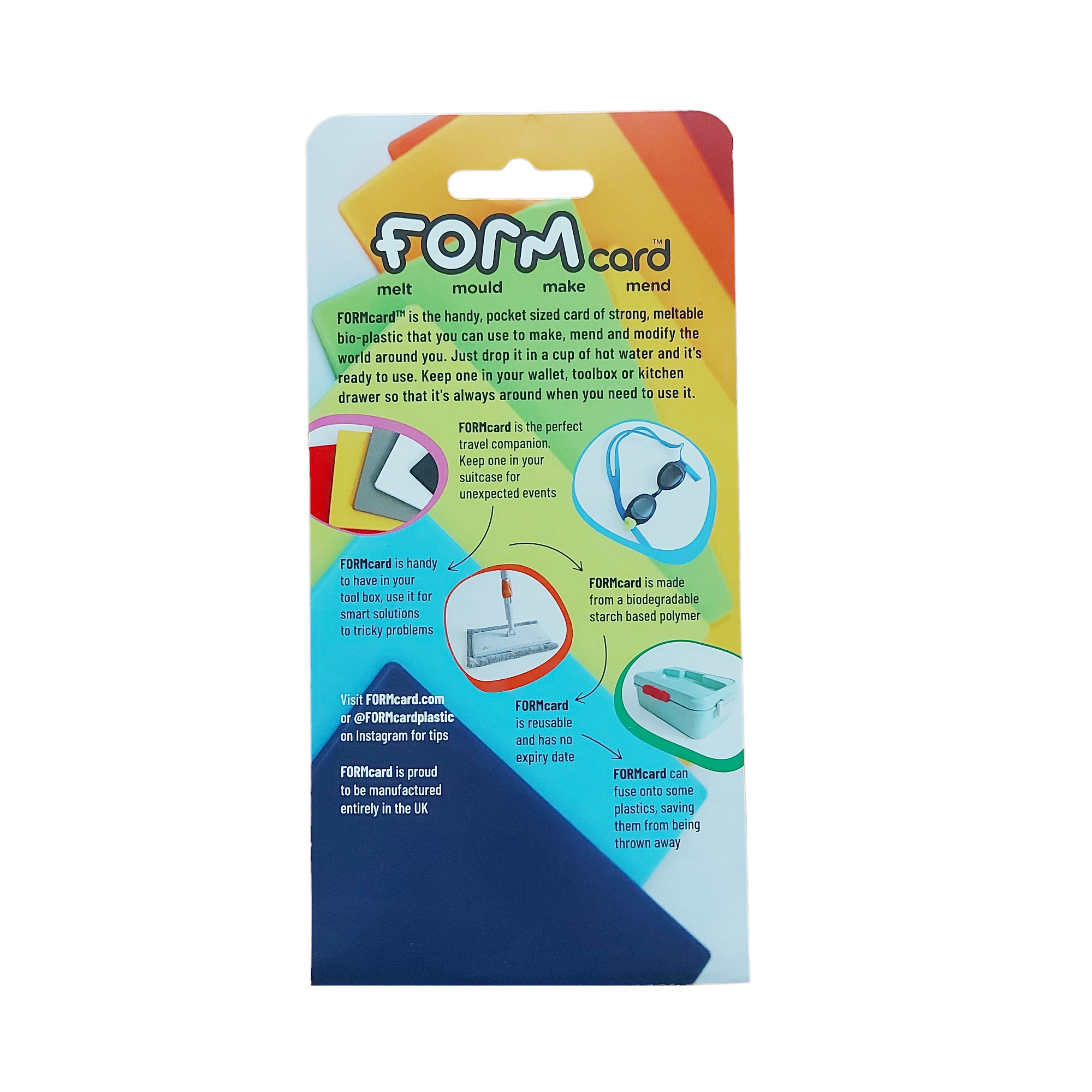 Thermoworx FORMcard plastique modelable lot 3 noir blanc gris