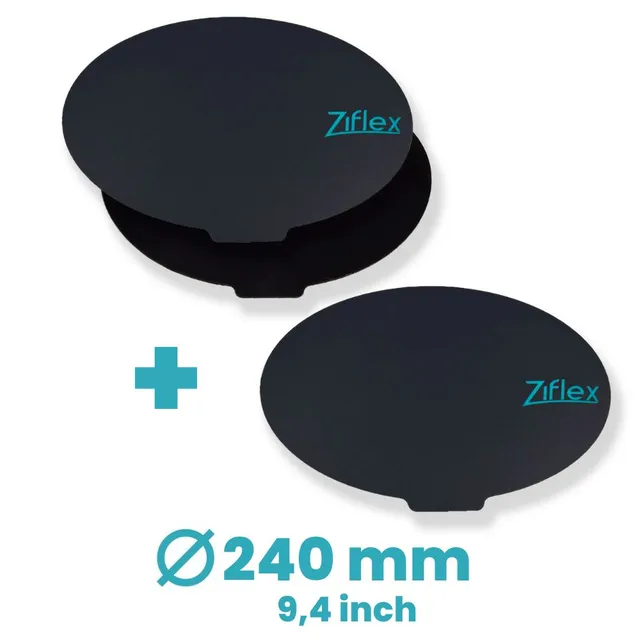 Zimple Ziflex Ultimate pack plaque impression ronde 240 mm Kossel