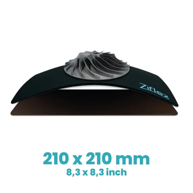 Ziflex Ultimate Starter Kit Plateau 210x210 mm Dagoma High Temp
