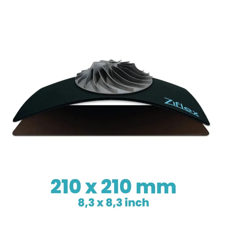 Ziflex Ultimate Starter Kit Plateau 210x210 mm Dagoma High Temp