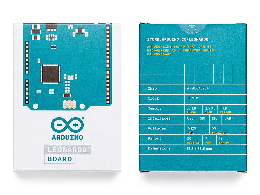 Arduino Leonardo with Headers carte ATmega32u4 USB