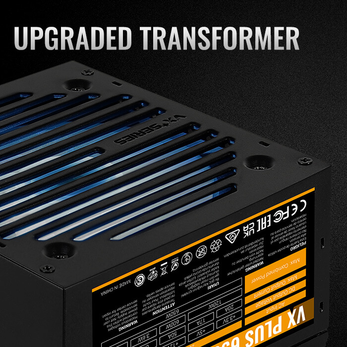 AeroCool VX Plus Stealth 650 RGB alimentation PC 650W
