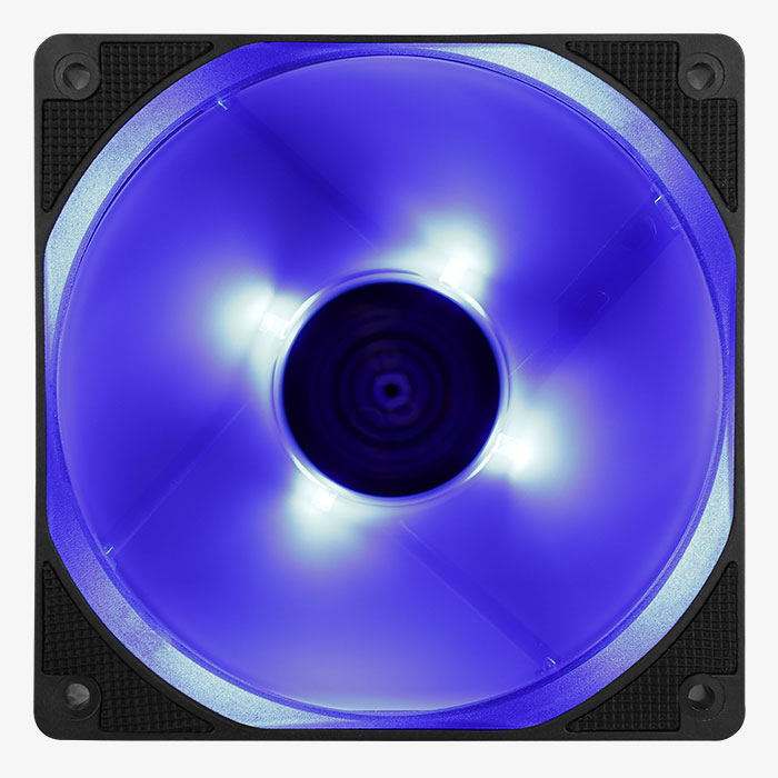 AeroCool Motion 12 Plus Blue ventilateur LED 12 cm bleu