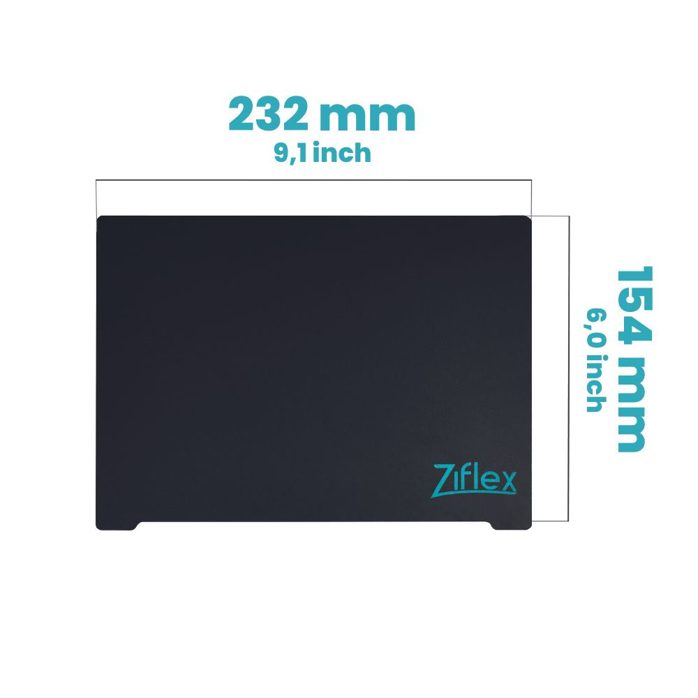 Ziflex Upper Surface Ultimate High Temp plaque 232x154 mm