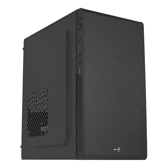 AeroCool CS-106 boîtier PC moyen tour noir