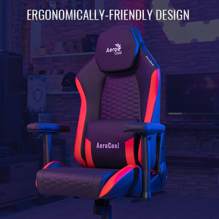 AeroCool Crown Leatherette chaise gaming simili cuir