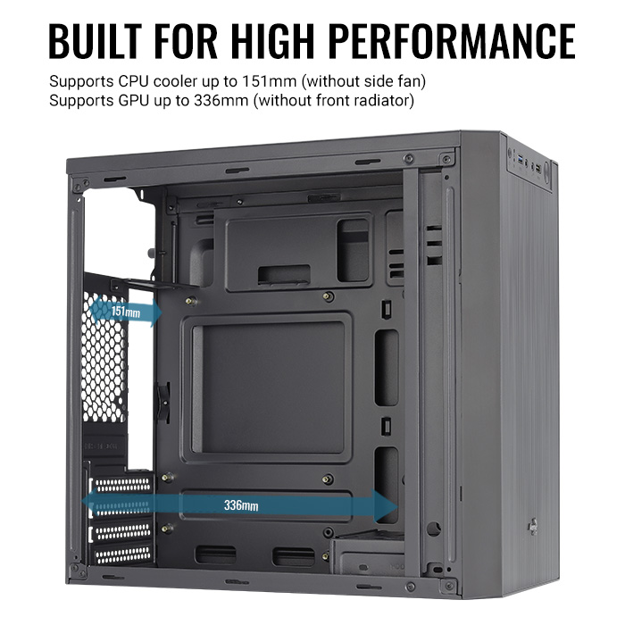 AeroCool CS-108 boîtier PC tour ATX