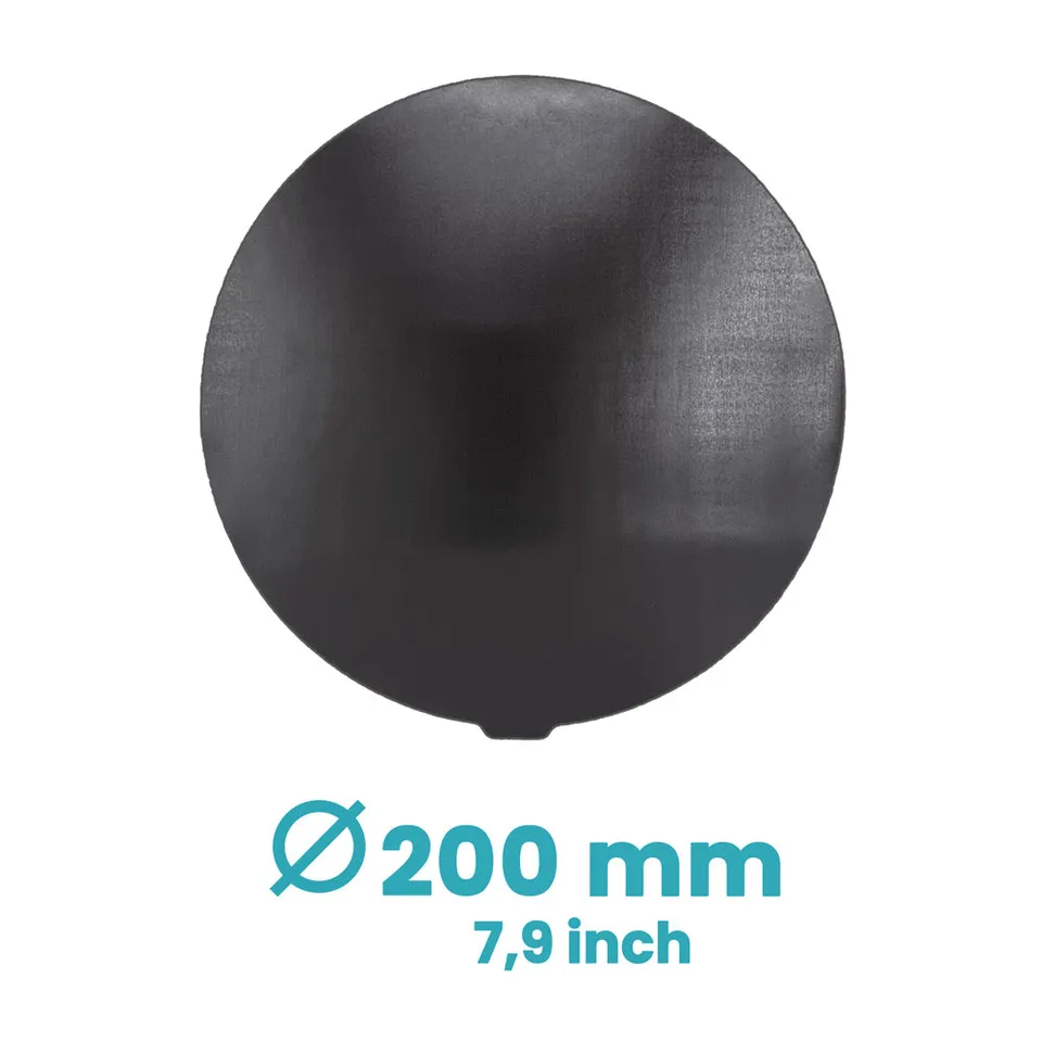 Zimple Ziflex Base Magnétique High Temp Ronde 200 mm Dagoma