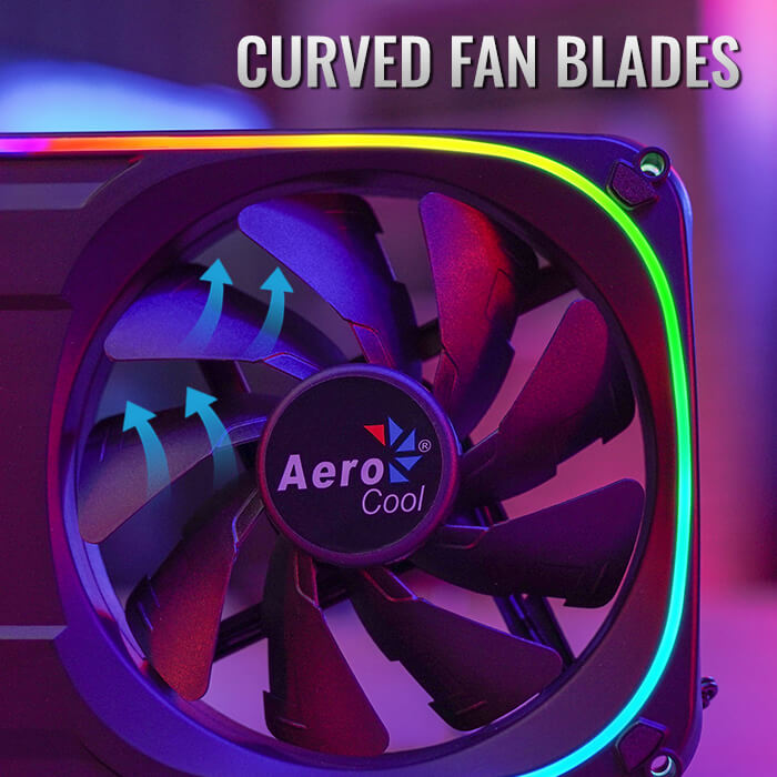 AeroCool Astro 24 ventilateur PC 24 cm ARGB